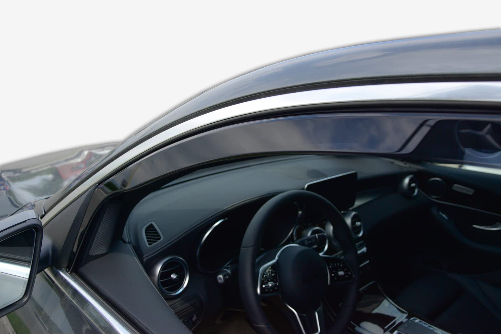 Accessori Auto Opel Corsa Deflettori Aria Opel Corsa 5P 2019 - PMMA, Antivento E Pioggia, Facile Installazione Deflettori Auto Tenuta Finestrino Pioggia - Foto 6