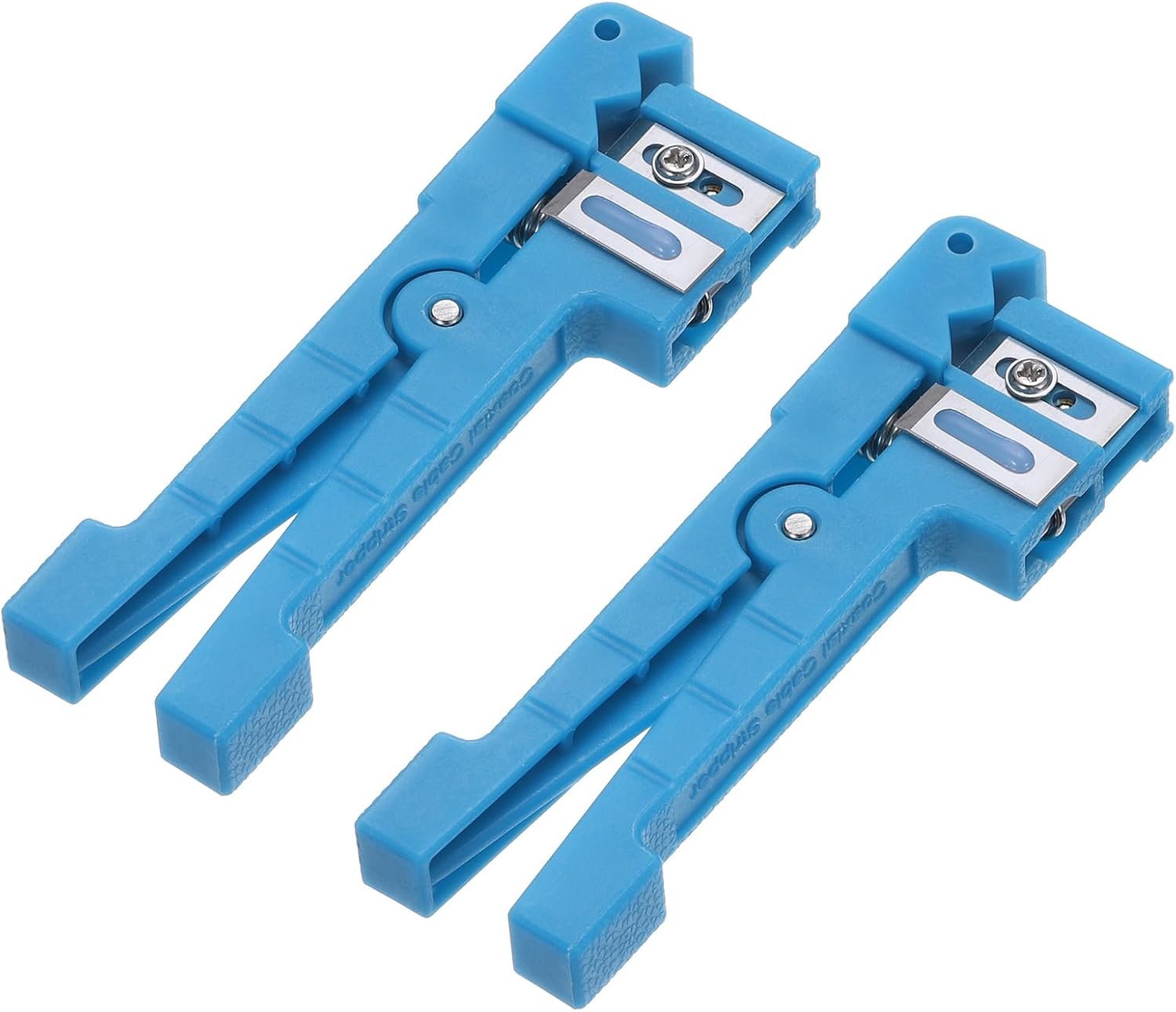 MECCANIXITY Cable Stripping Cutter Tool 45-163 Upgrade Fiber Optic Cable Stripper Cutter Crimper 2 Pcs