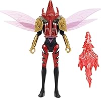 Vista 1 de Juguete He-Man and The Masters of the Universe Toy Mosquitara Winged MOTU Heroine Action Figure, Power Attack Move y accesorio