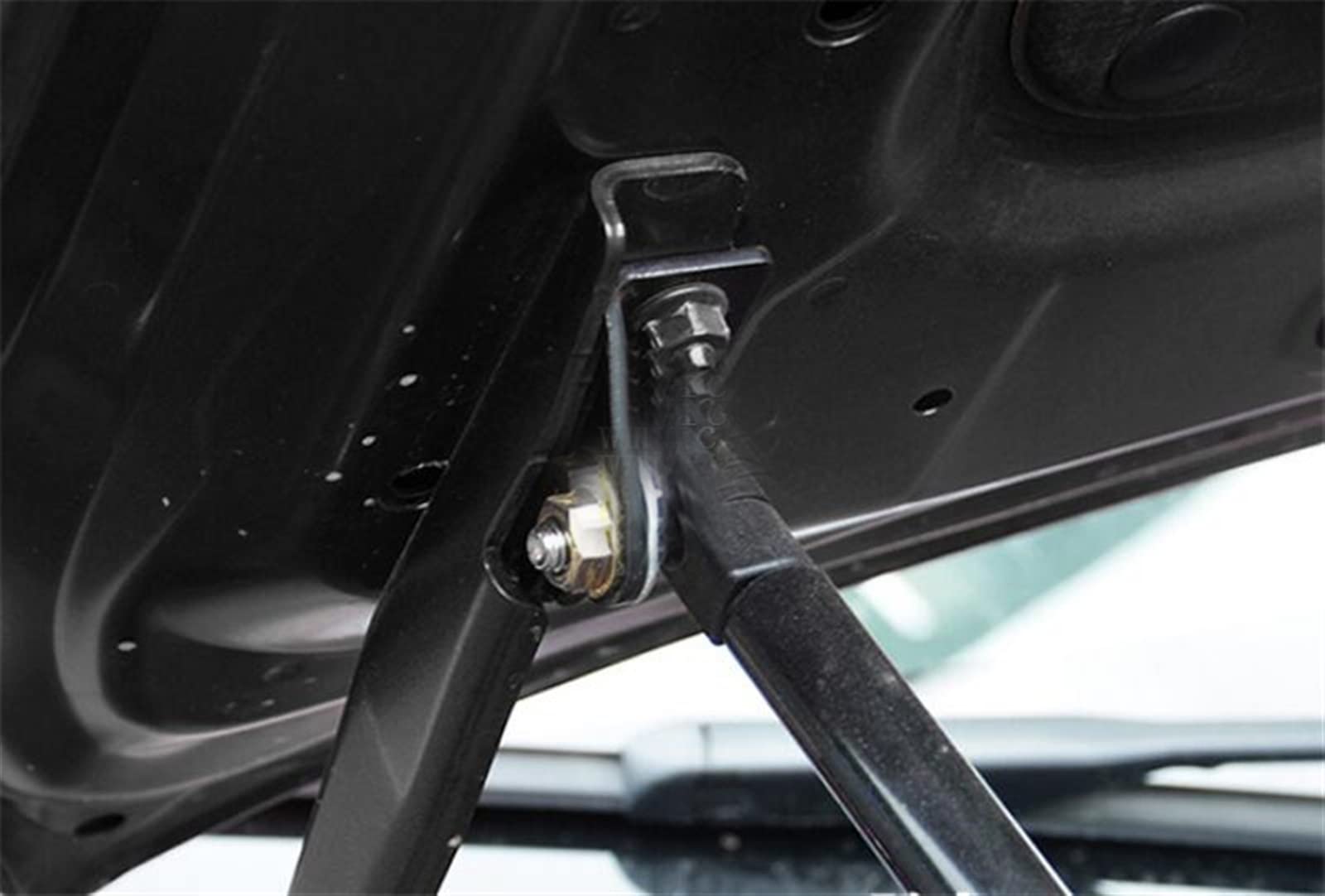 para Skoda para Rapid 2013-2020, Cubierta De Motor De Capó Delantero De Coche, Varilla Hidráulica, Resorte, Barra De Choque, Amortiguador