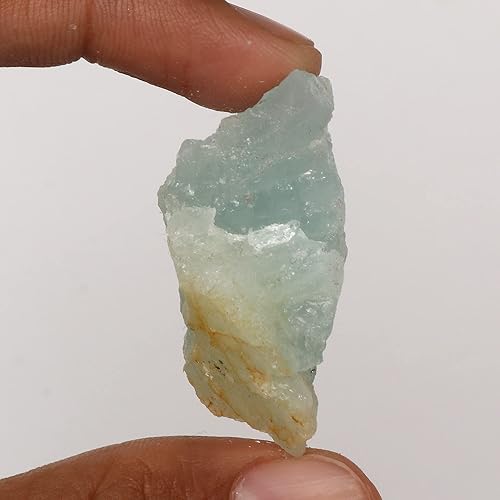 Miniatura 2 de GEMHUB Piedra preciosa suelta de cristal grande natural de 89,25 quilates para curación de cristales reiki, aguamarina y cielo acuático