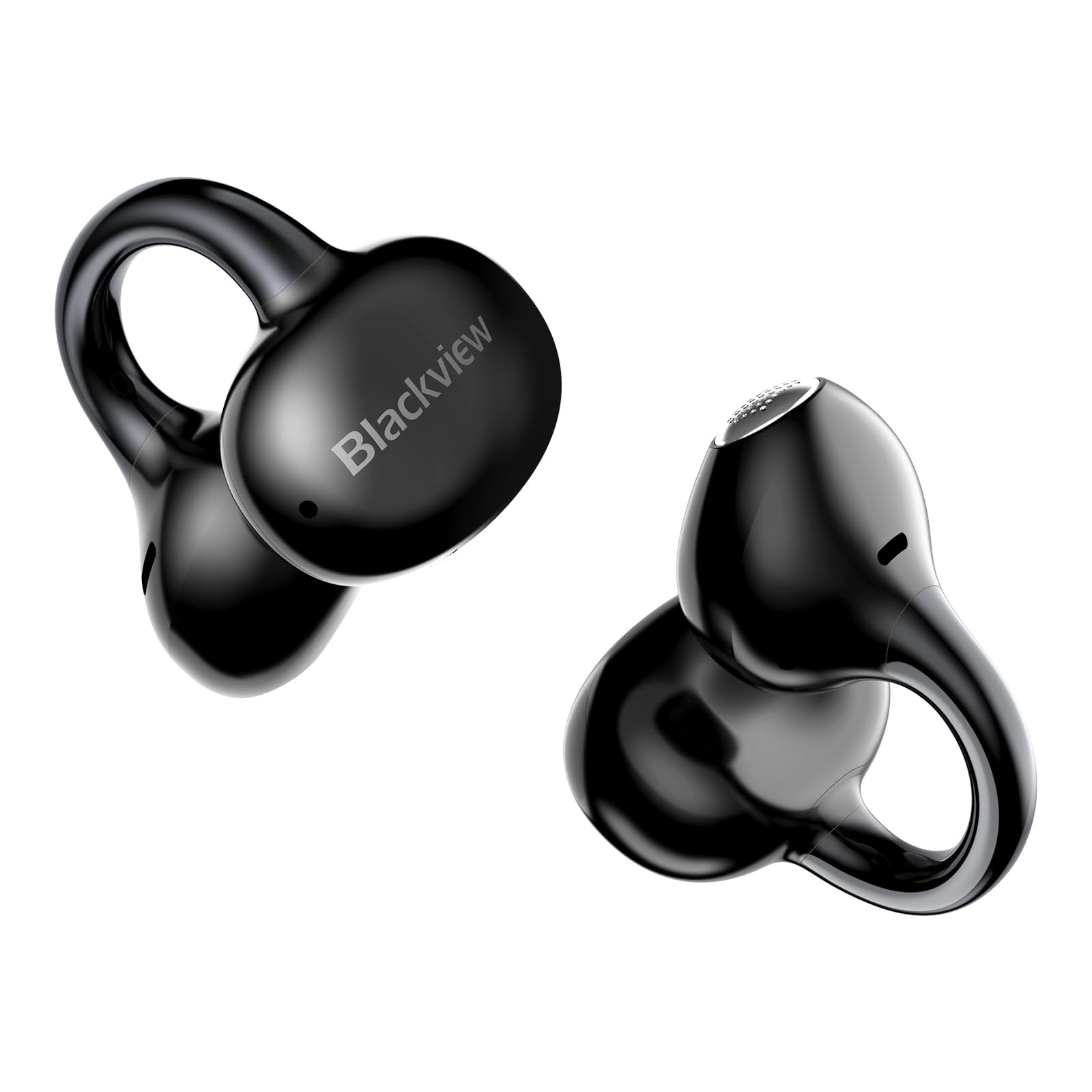 ブラック ワイヤレスイヤホン カーブ型 Amazon.co.jp: Blackview（ブラックビュー） AirBuds15 イヤーカフ