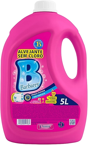 ALVEJANTE SEM CLORO TIRA MANCHAS BARBAREX 5L