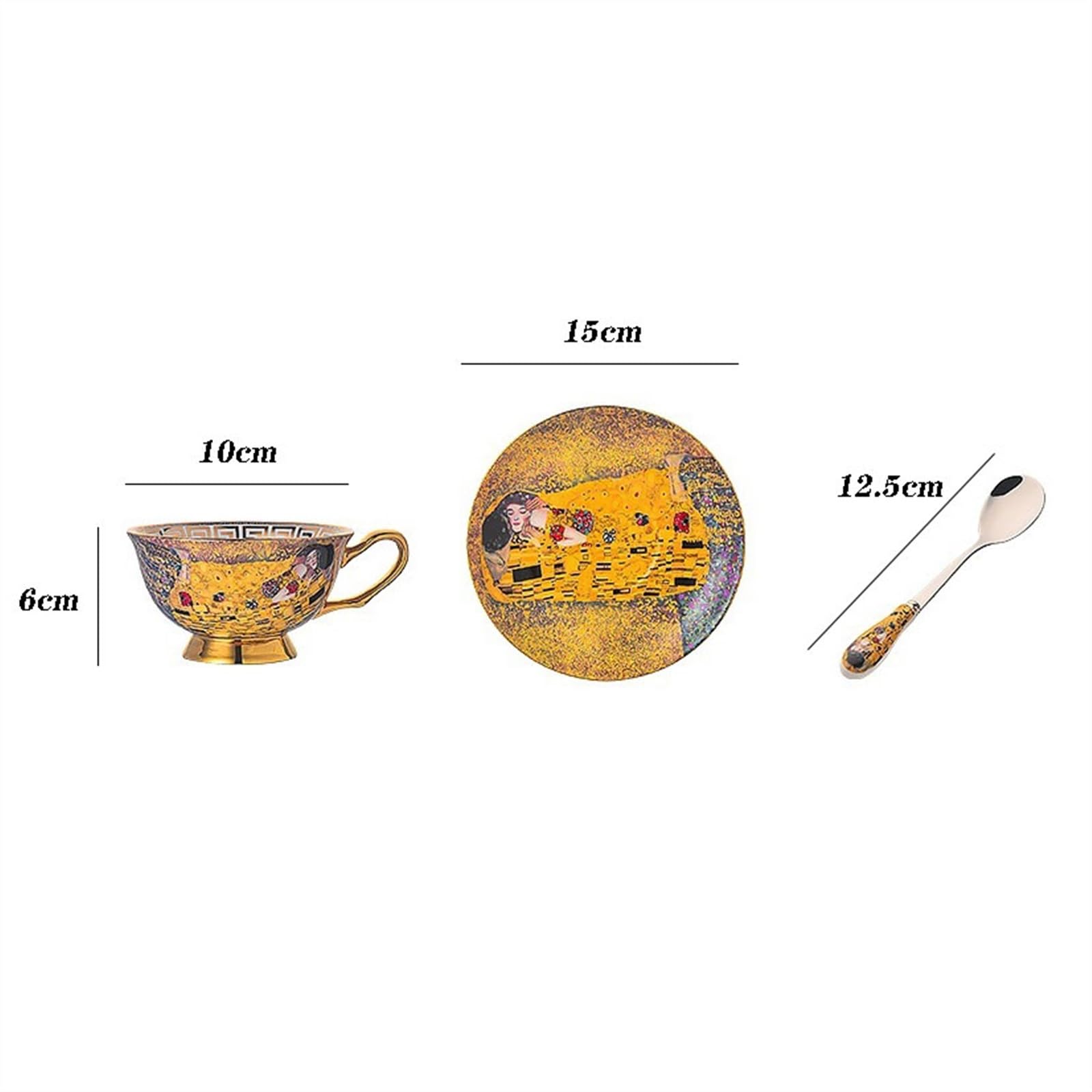 Tasse Tasses Service à thé européen ensemble de tasses café en porcelaine d'os haute qualité rétro Senior britannique après-midi léger luxe