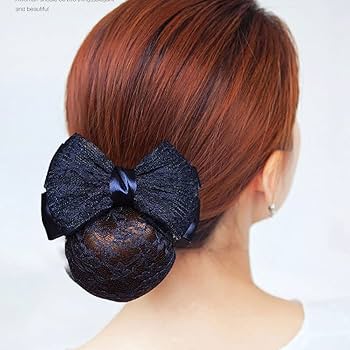 オーダーページ】バレエ レースつきシニヨン ヘアネット