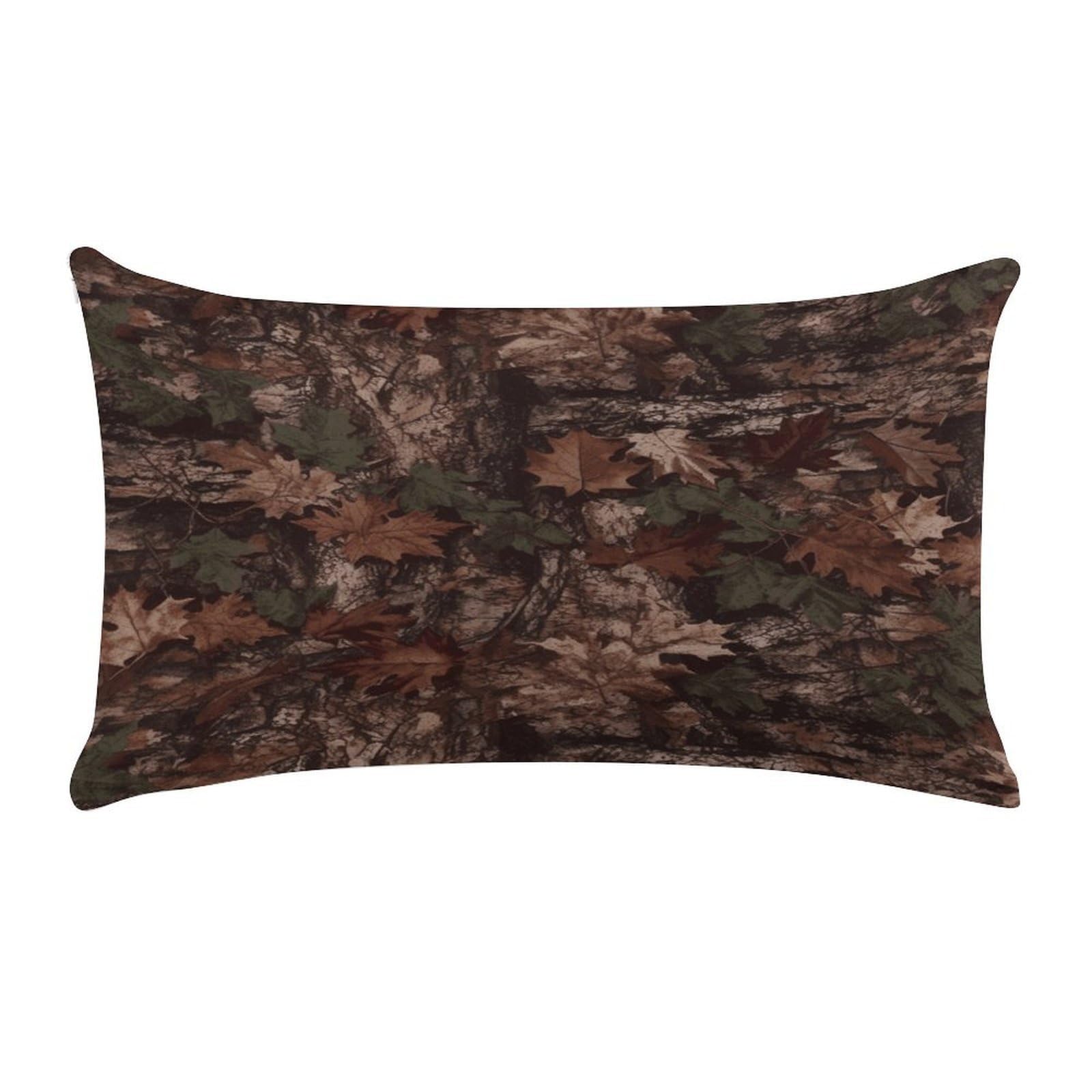 VstaDank Outfitter Tuff Camo Pillow Cover Pillowcase for All Seasons Short Plush Body Pillow Case Soft Cozy Fuzzy Lumbar Long Pillow Cover for Bed Sofa Bench 20 X 12 Inches