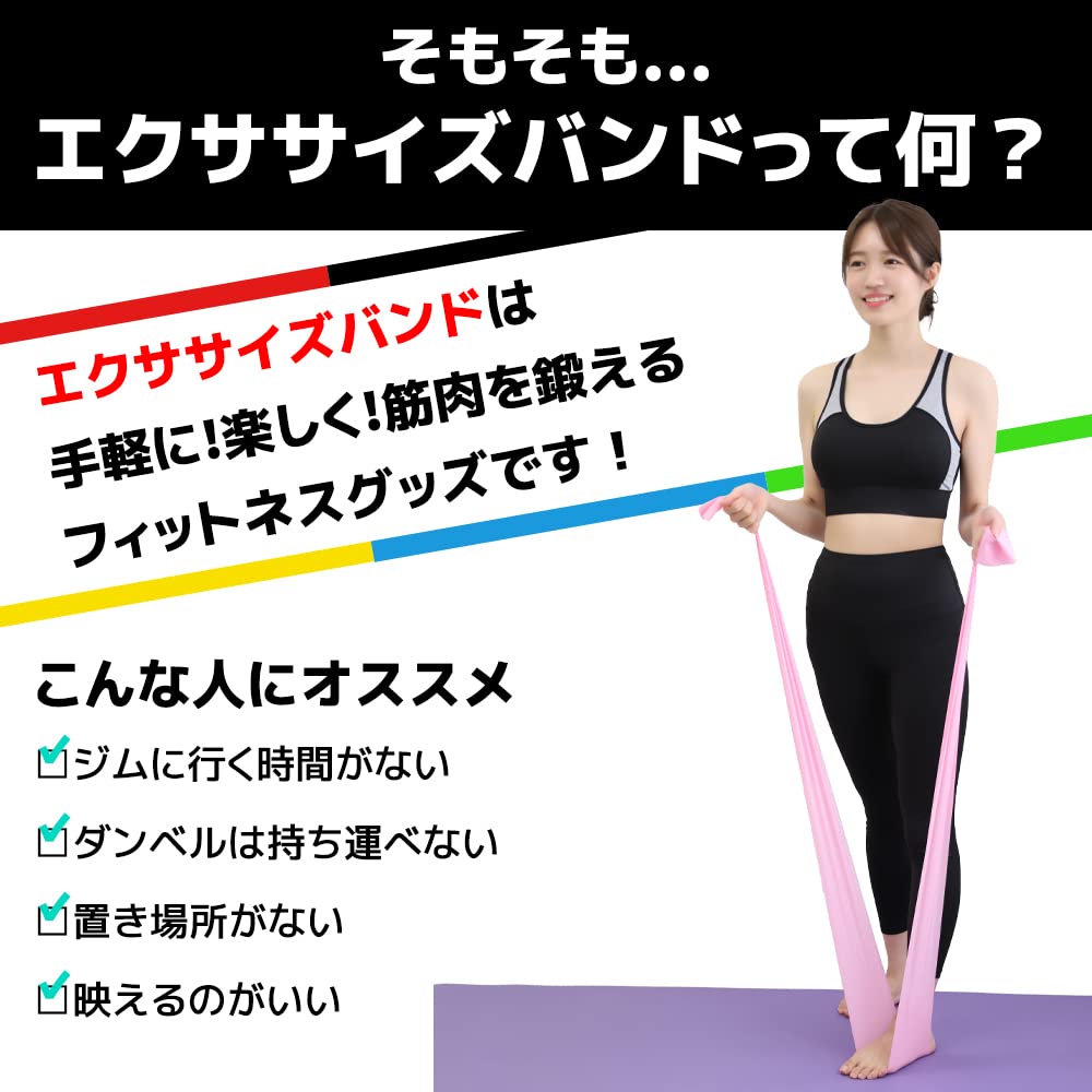 Amazon.co.jp: [TPRG] エクササイズバンド 負荷値11.3kg セラバンド