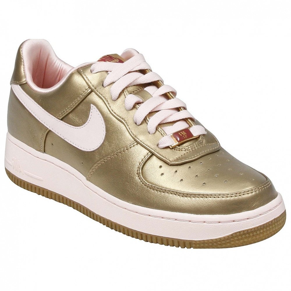 Nike Air Force 1 07 Low Premium - Chaqueta para mujer (oro metálico y  aluminio rosa) : Amazon.es: Zapatos y complementos