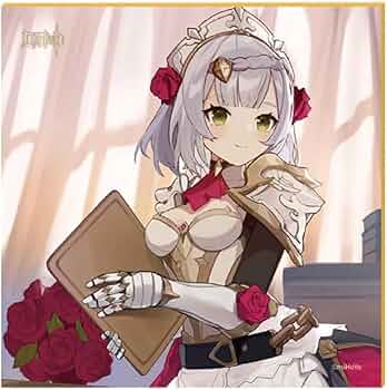 公式正規品ノエル絶版色紙原神蛍光虫記念色紙
