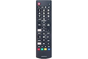 AKB75675313 Replacement Remote Control for Various LG TV Models, Including 49UM6900PUA