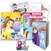 Disney MLP Coloring Book Super Set for Girls -- 3 Giant Coloring Books Featuring Disney Princess, Frozen and My Little Pony (Includes Disney Princess Stickers)