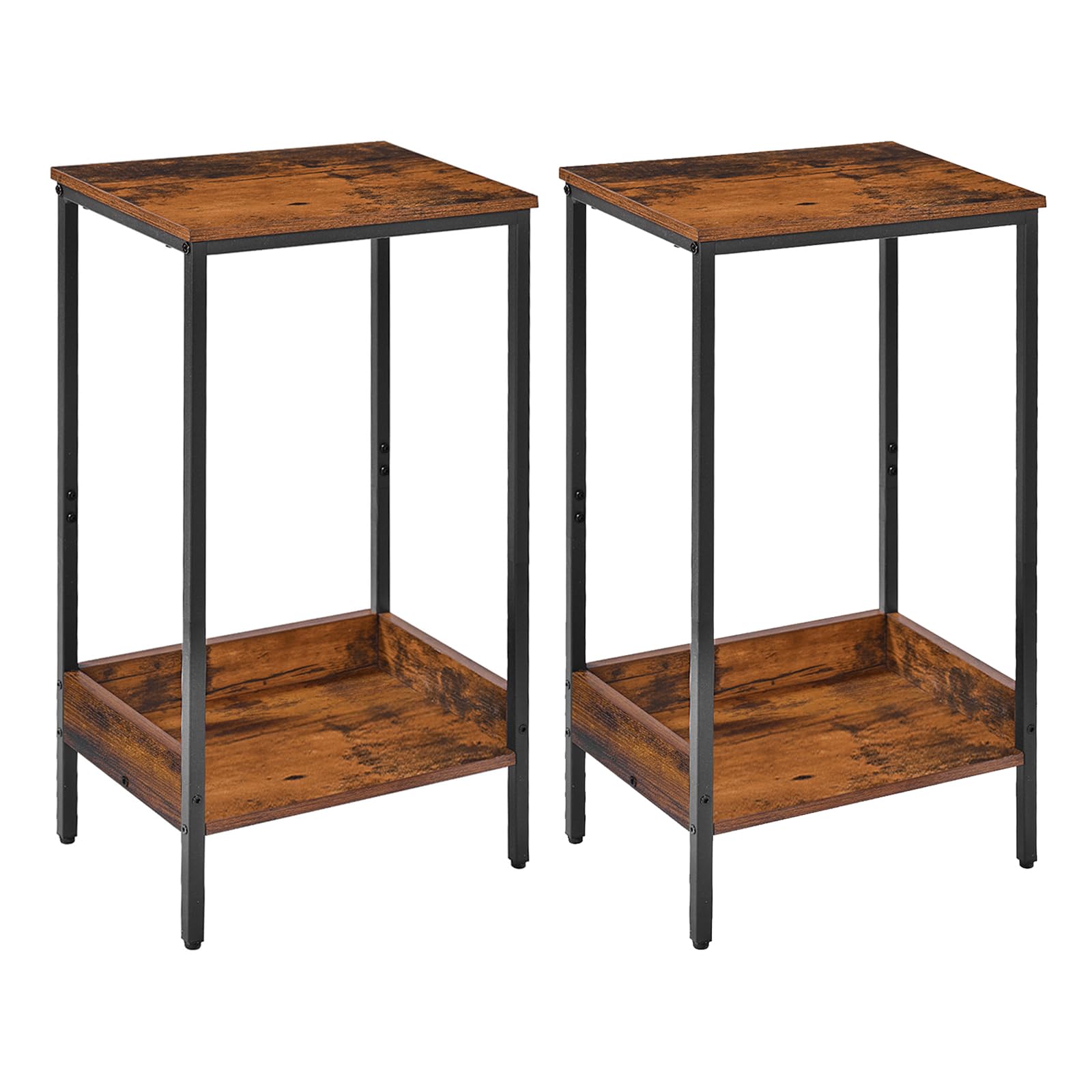 サイドテーブル 永井興産 サイドテーブル 角型 高さ53cm スクエアサイドテーブル