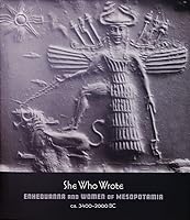 She Who Wrote : Enheduanna and Women of Mesopotamia 0875980074 Book Cover