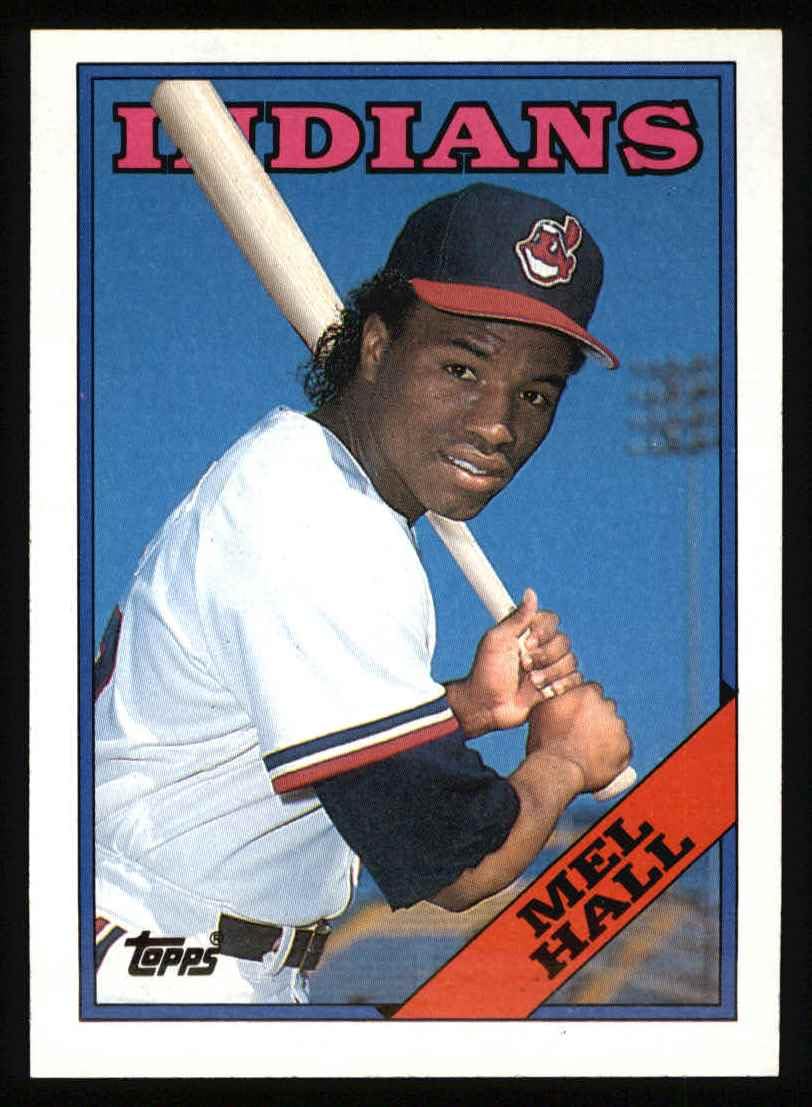 Amazon.com: 1988 Topps #318 Mel Hall Cleveland Indians (Baseball