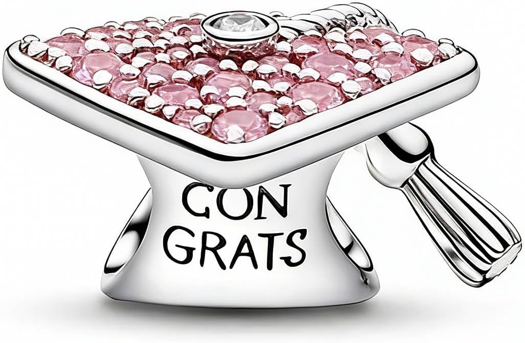 2026 Graduation Charms Bead Pendant for Bracelets Jewelry Present Charm for Women
