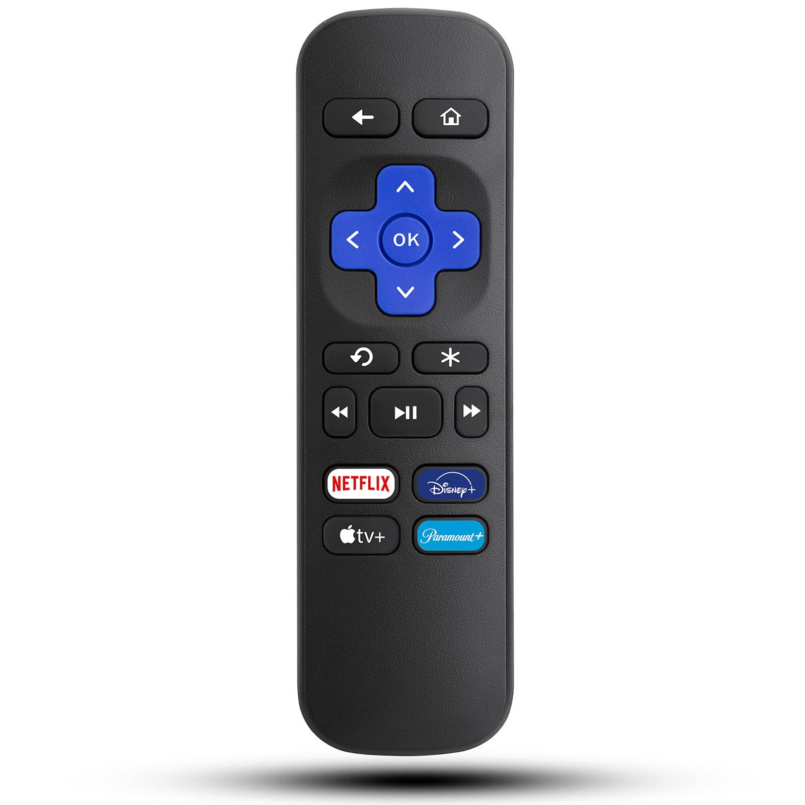 Replaced Remote Control Only for Roku Box, Compatible for Roku 1/2/3/4 (HD,LT,XS,XD),for Roku Express,for Roku Premiere(NOT for Roku Stick and Roku TV)