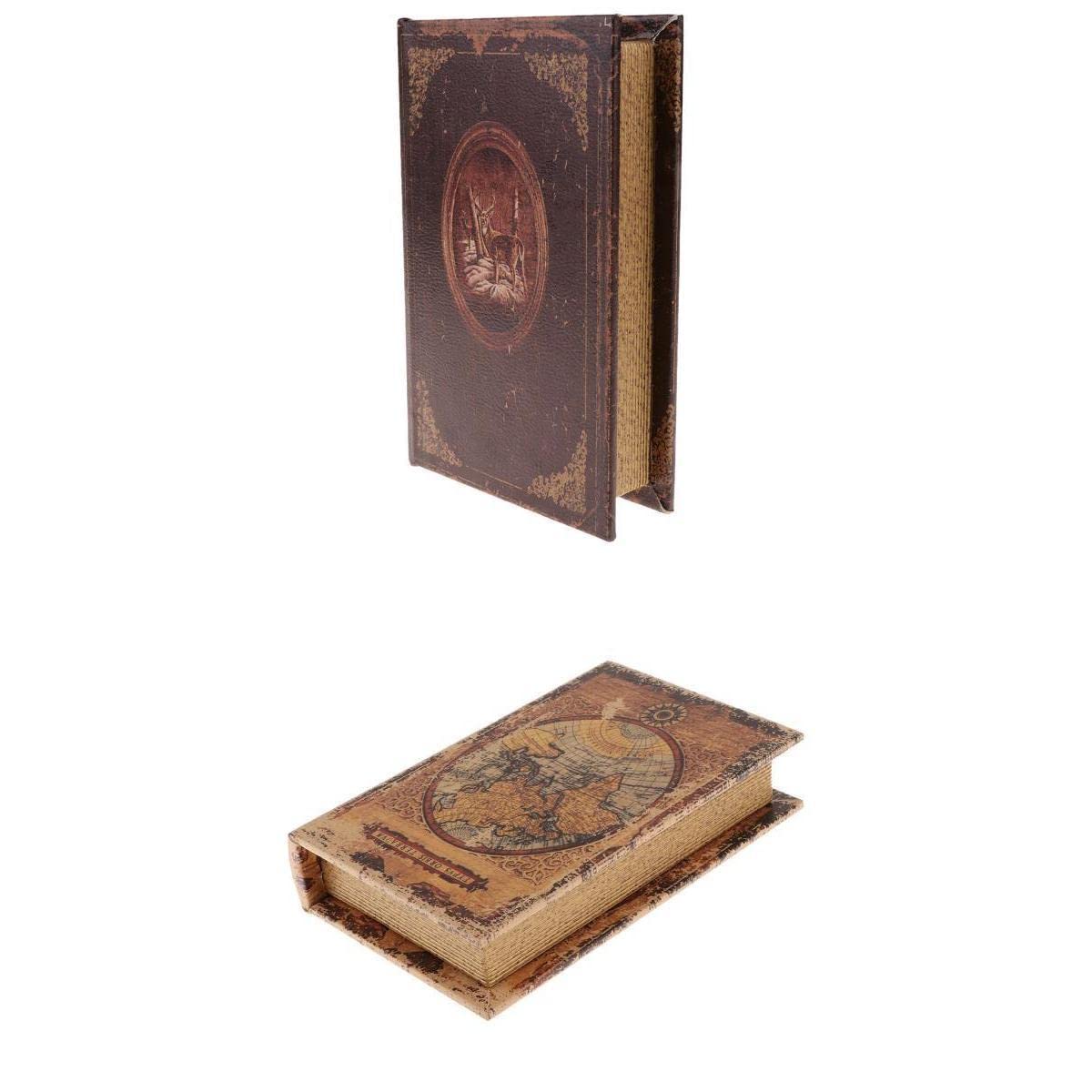UJEAVETTE 2Pcs Study Room Simulation Book Ornaments Book Model for Home-image-30