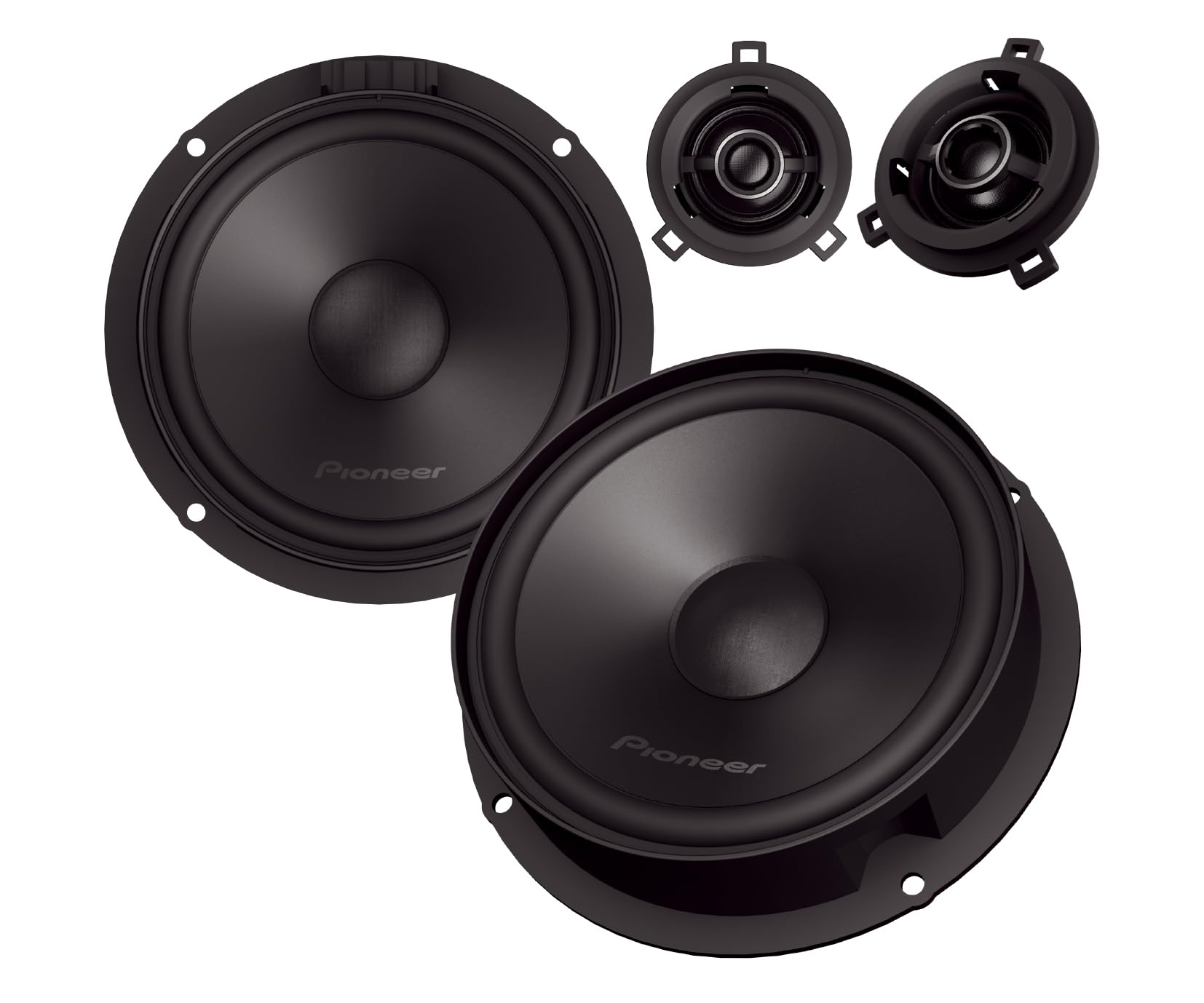 Pioneer TS-Q160C-VW - Altavoz de 2 vías para Volkswagen, Audi, Seat y Skoda (350 W máx., 50 W RMS)