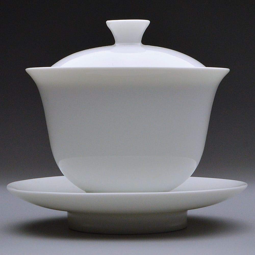 Yulan Gaiwan Tea Bowl 170ml White Porcelain