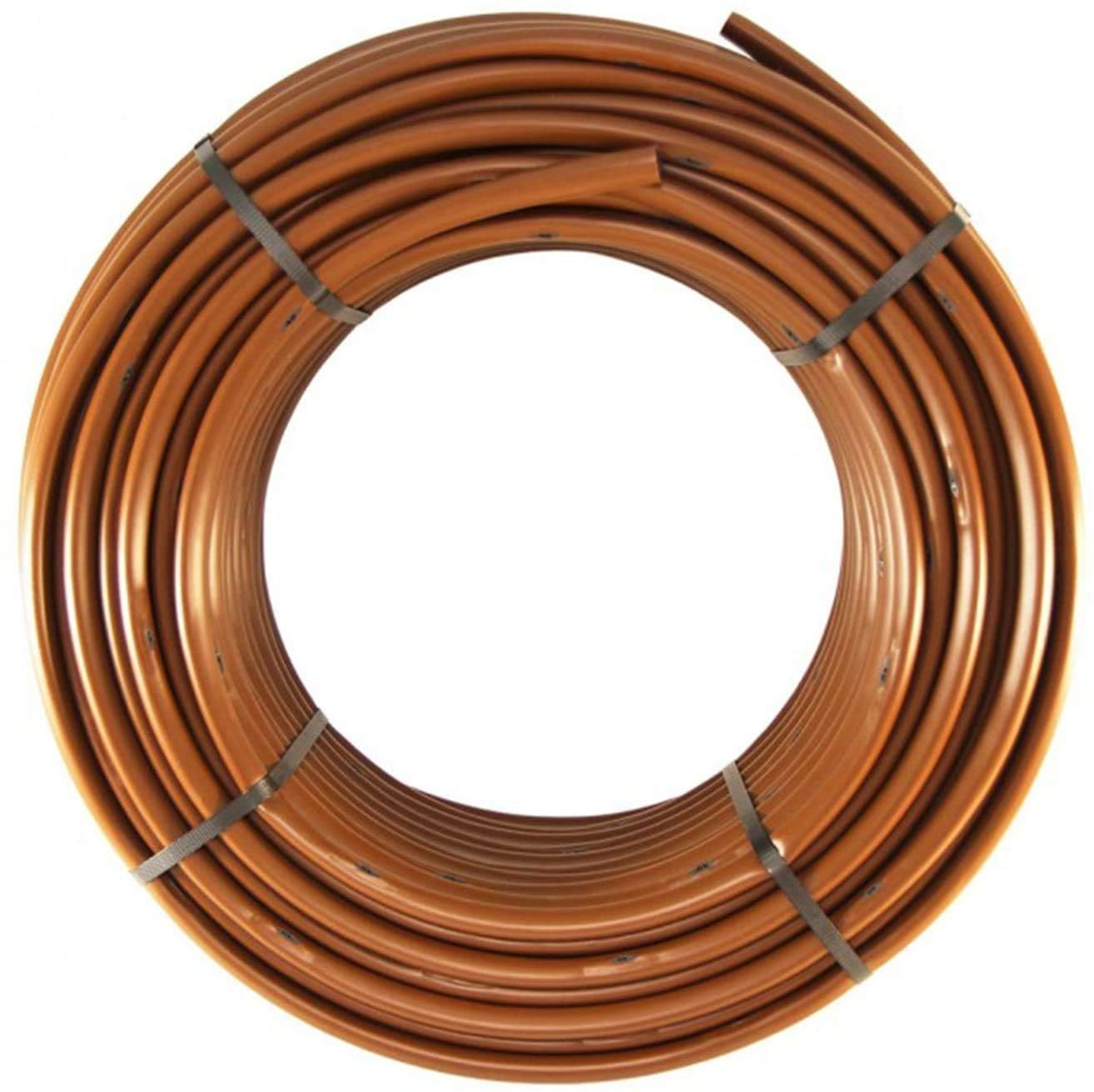 Suinga Tubo irrigazione Ala gocciolante autocompensante 16 mm passo 33 cm 25m, marrone