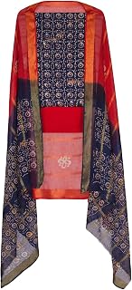 Amazon Brand - Myx Women's Unstitched Batik Print Salwar Suit Dress Material With Dupatta Price In India