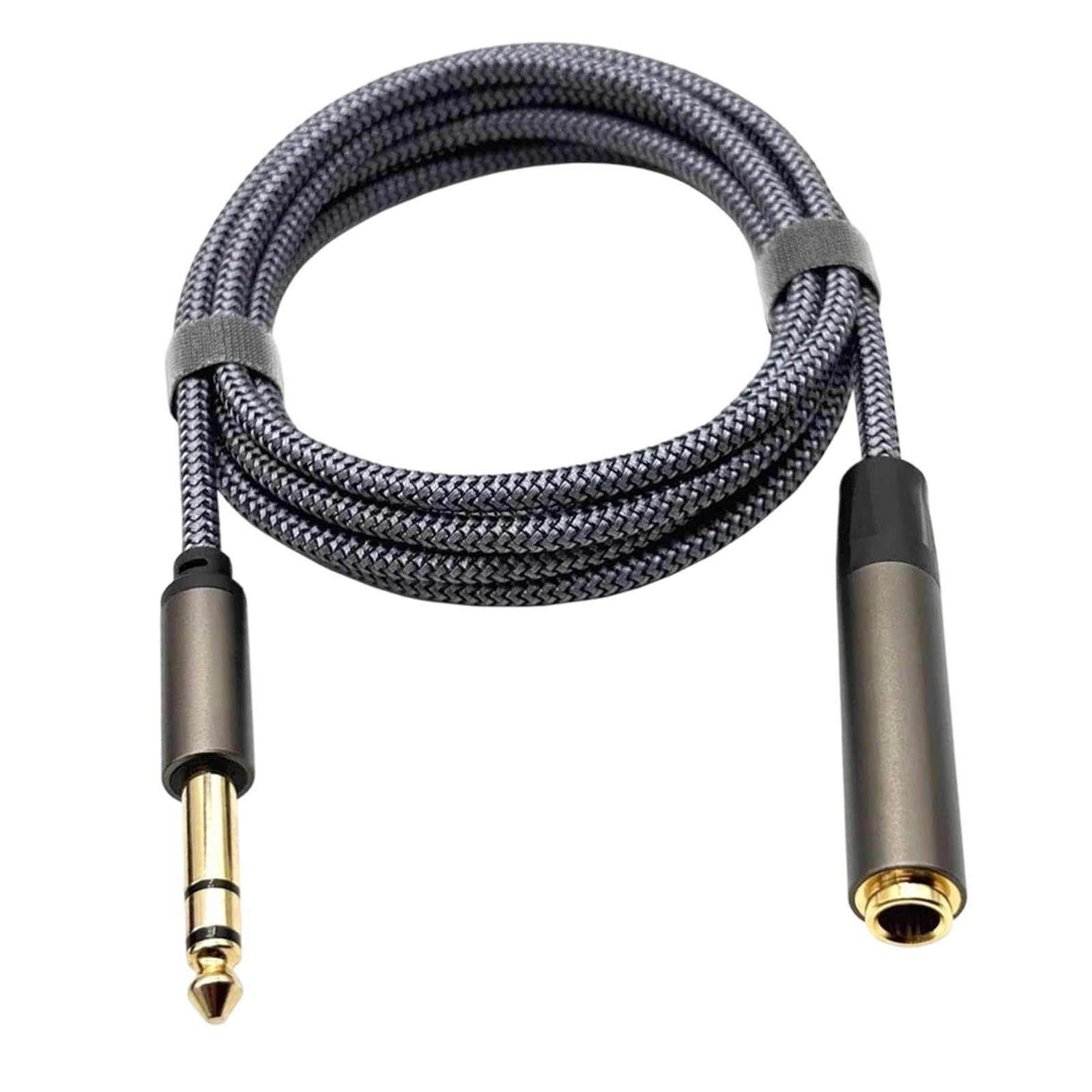 Kabel Do Gitary Przedłużacz Męski Na Żeński 6,35 Mm Do Gitary/basu Trwały | Ten kabel jest wszechstronny i nadaje się do szerokiej gamy sprzętu muzycznego.(5m)