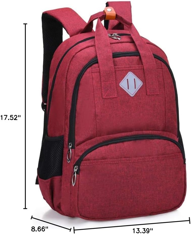 HOPYOCK-Kids Backpacks for Boys and Girls,Multi-Pocket Elementary and Middle School Backpack with Reflective Design,School Bags Fit for 6-18 Years Old - Image 8