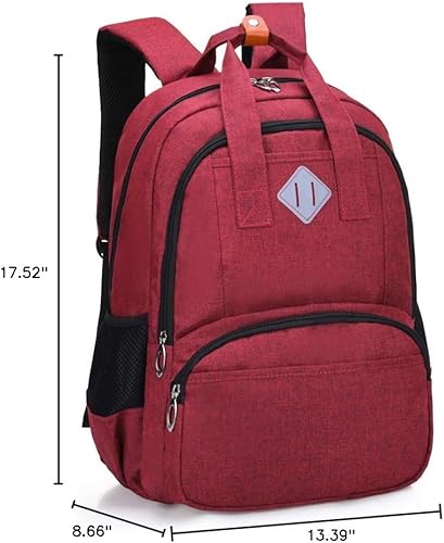 Miniatura 8 de HOPYOCK - Mochilas infantiles para niños, bolsas de libros de escuela primaria y media con múltiples bolsillos para niños con diseño reflectante,