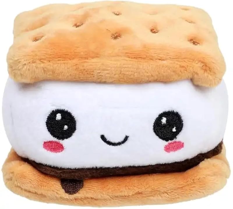 Brinquedo para Cachorro com Apito em Pelúcia S'mores Lullaby Toys, 40 g