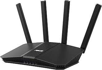 RT-BE58U BE3600 WiFi 7 AiMesh Extendable Router, 4K QAM, MLO, AI Detection 2.5G WAN/LAN port, Four 1G ports, Commercial Grade Network Security, Parental Control, IoT network, VPN network