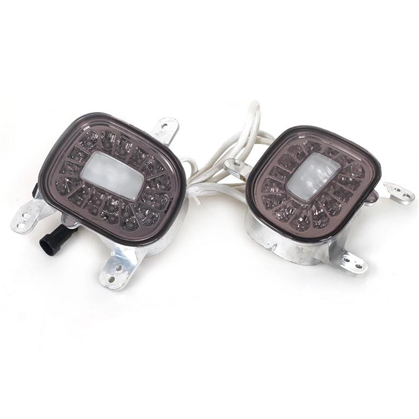Riflettori Paraurti Posteriori Rossi Fendinebbia Luci Di Retromarcia Bianche Backup Per Jeep Per Renegade 2015-2018 2019 Inversione(Smoked)