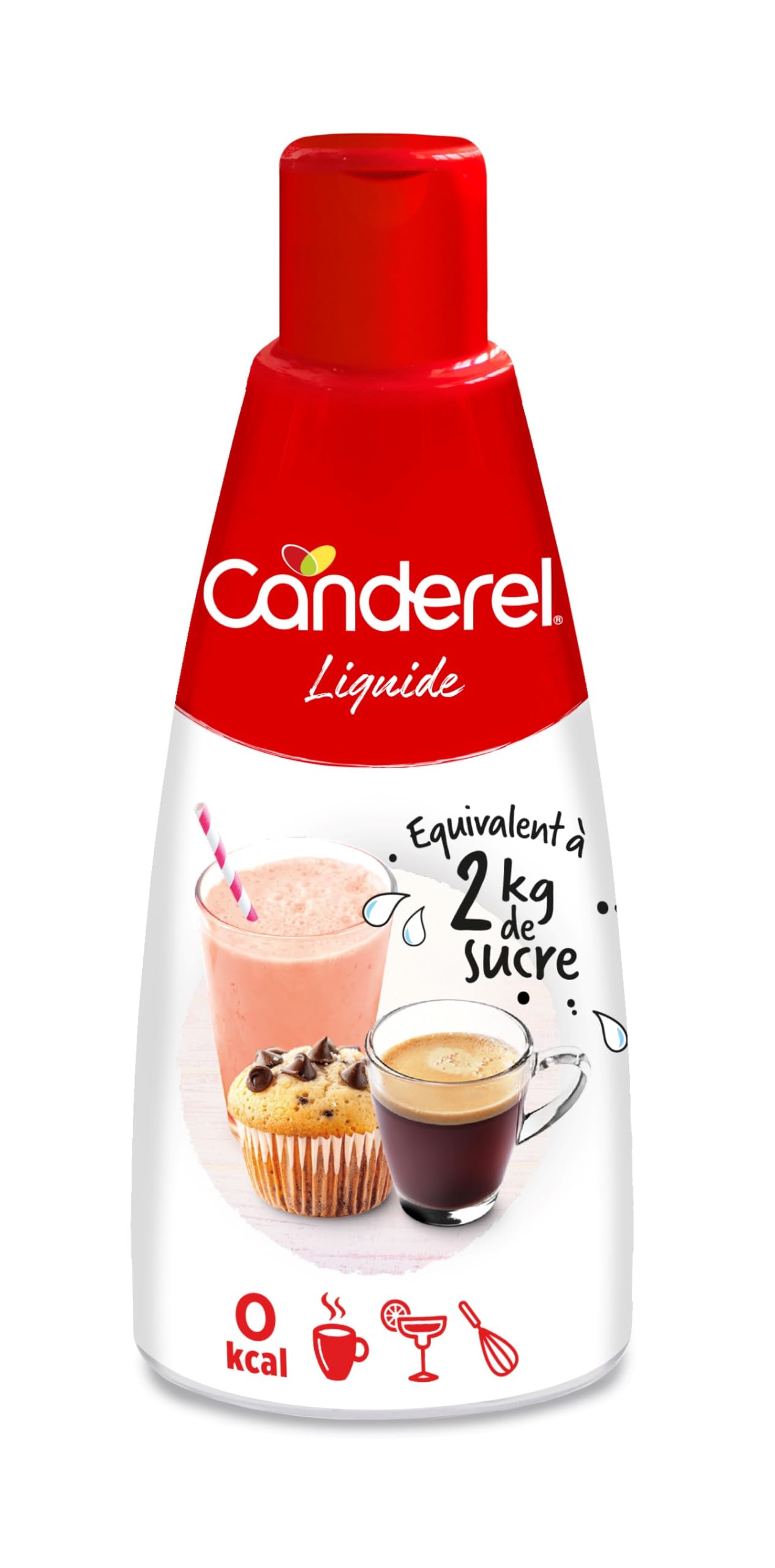 Canderel - Sucralose Liquide - Edulcorant le goût du sucre sans Calorie - Flacon 200 mL