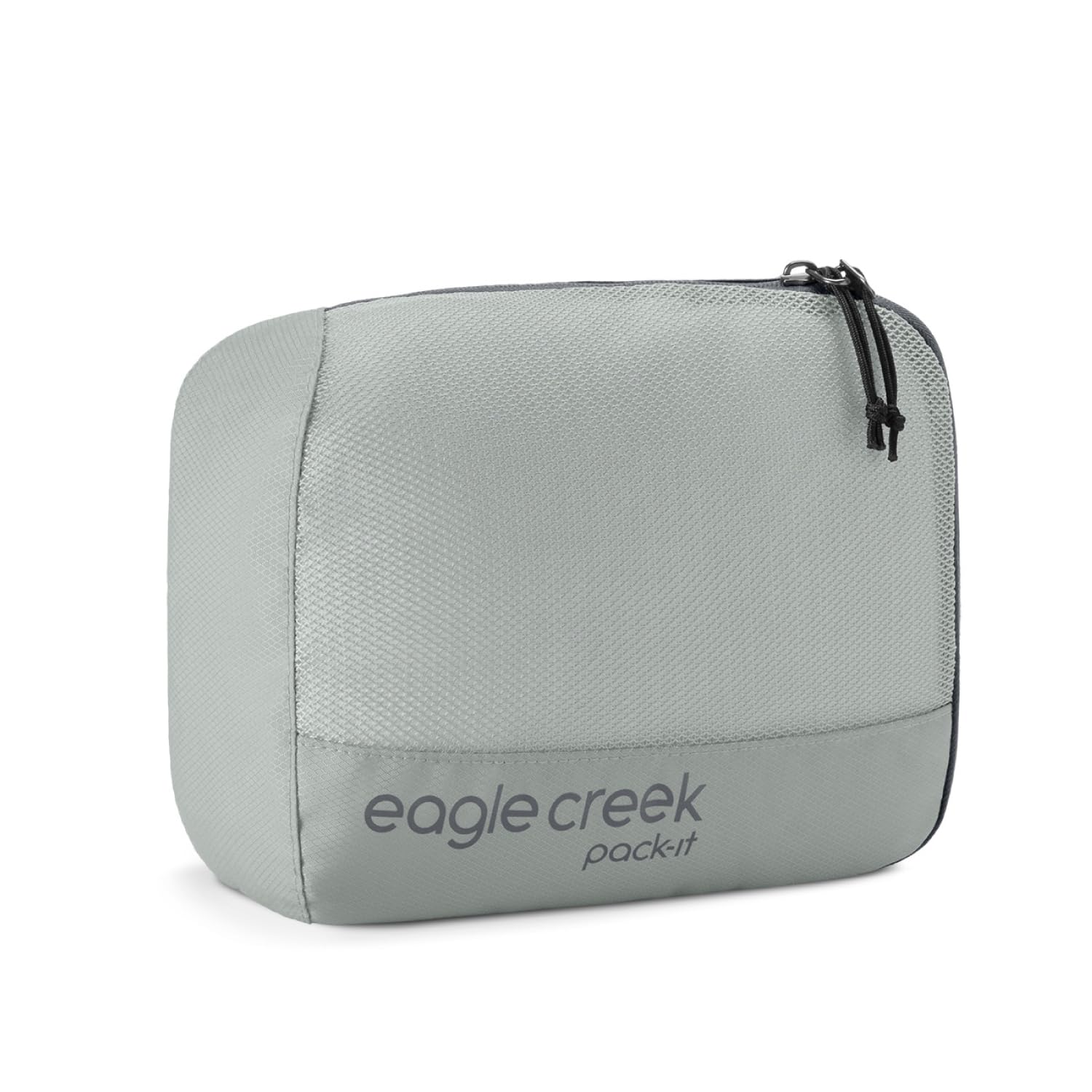 Eagle Creek Pack-It Isolate Cube Small Packing Cubes for Travel Made with Durable Water-Resistant Nylon, Self-Repairing Zipper & Quick-Grab Handle Storm Grey -Reveal (New)