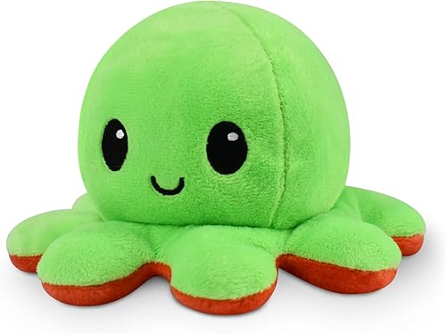 Miniatura 9 de TeeTurtle - El pulpo reversible original de peluche  4 de julio  Estrellas + rayas  Bonitos animales de peluche sensoriales que muestran tu estado