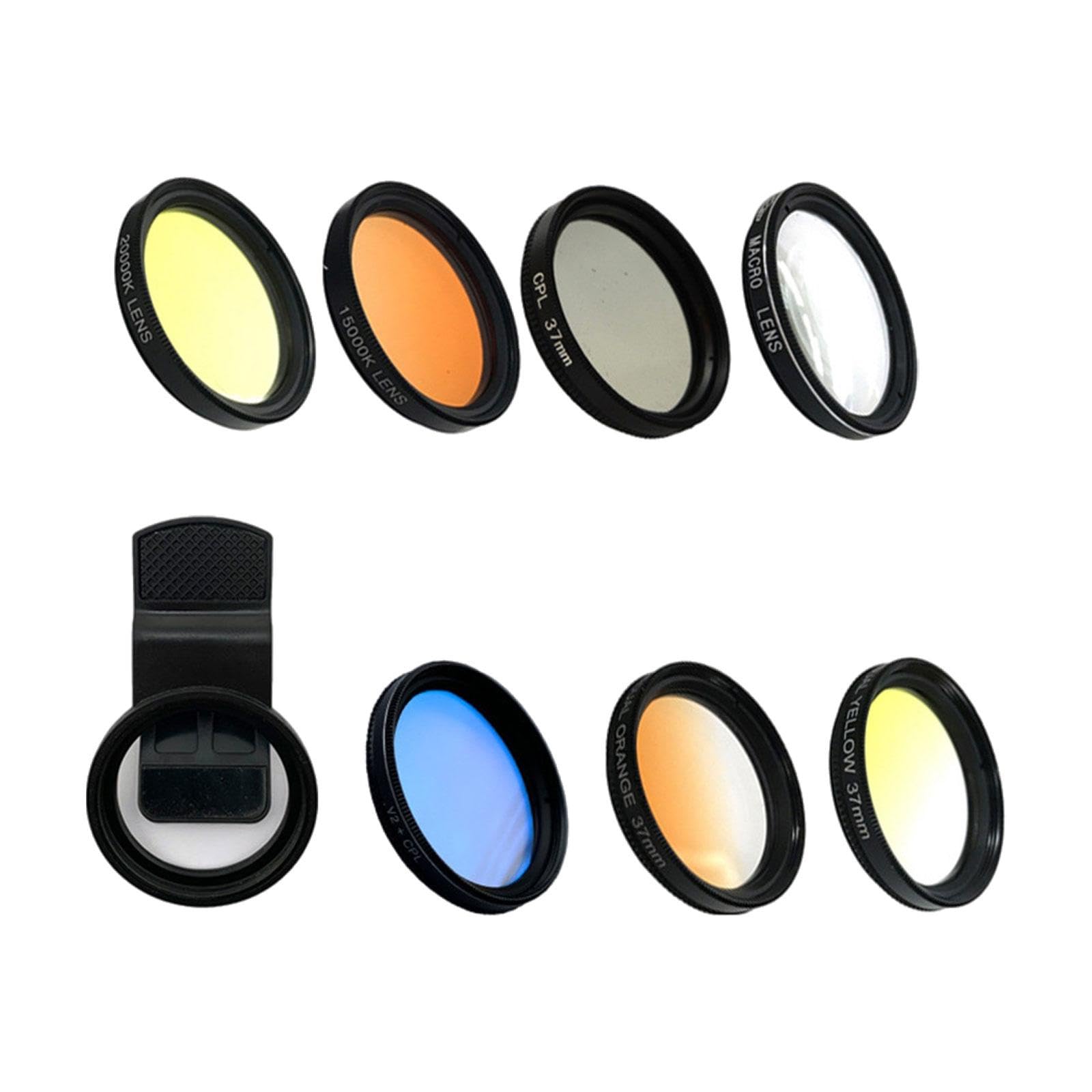 Kit di Lenti Graduate per Fotocamera del Telefono con Clip Coral Lens