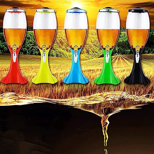 Dispensador De Bebidas Beer Tower - Torre De Cerveja De Mesa 3L, Dispensador De Cerveja Premium, Tor