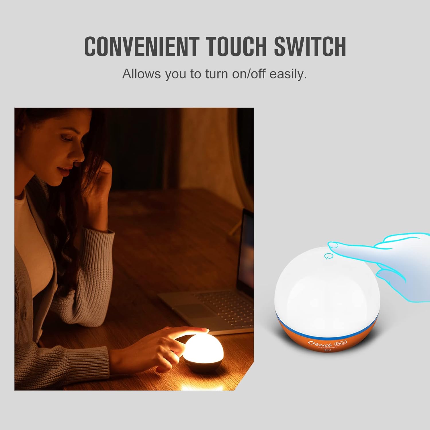 OLIGHT Obulb Plus Luce Notturna Bambini Ricaricabile Multicolore - Foto 2