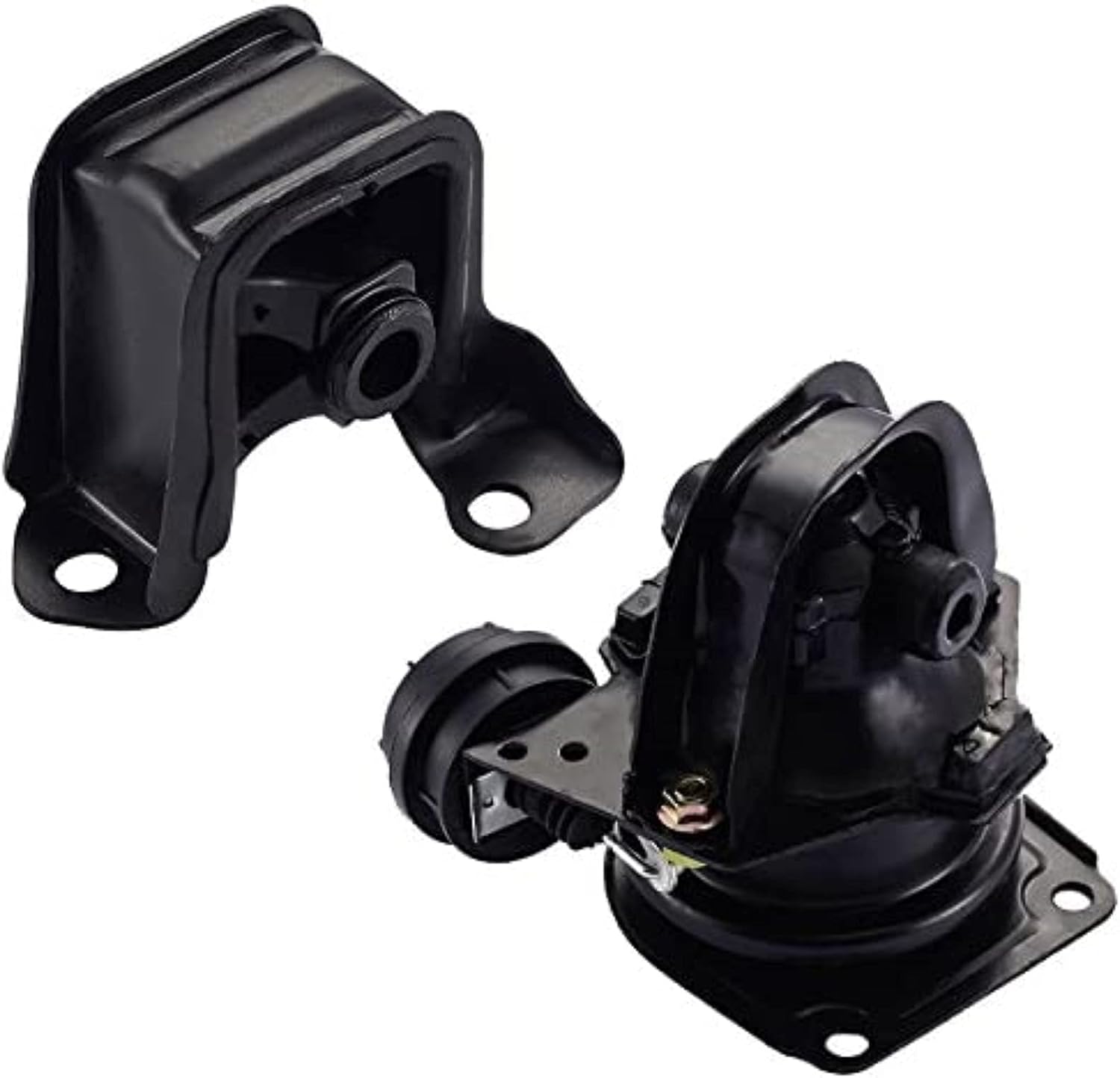 ENA Front and Rear Engine Motor Mount Set of 2 Compatible with Honda Isuzu Acura 1994 1995 1996 1997 Accord Odyssey Oasis CL 2.2L 2.3L Automatic Replacement for A6587 A6528