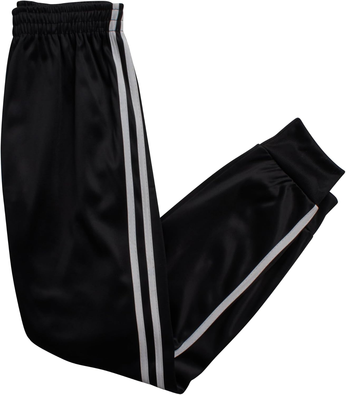 Pro Athlete Boys Tracksuit Set - 2 Piece Performance Tricot Zip Up Mock Neck Sweatshirt and Boys Joggers Track Pants - Image 6