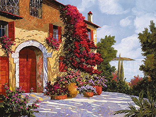 Amazon.co.jp: Bouganville Guido Borelli 風景 ヨーロッパ イタリア