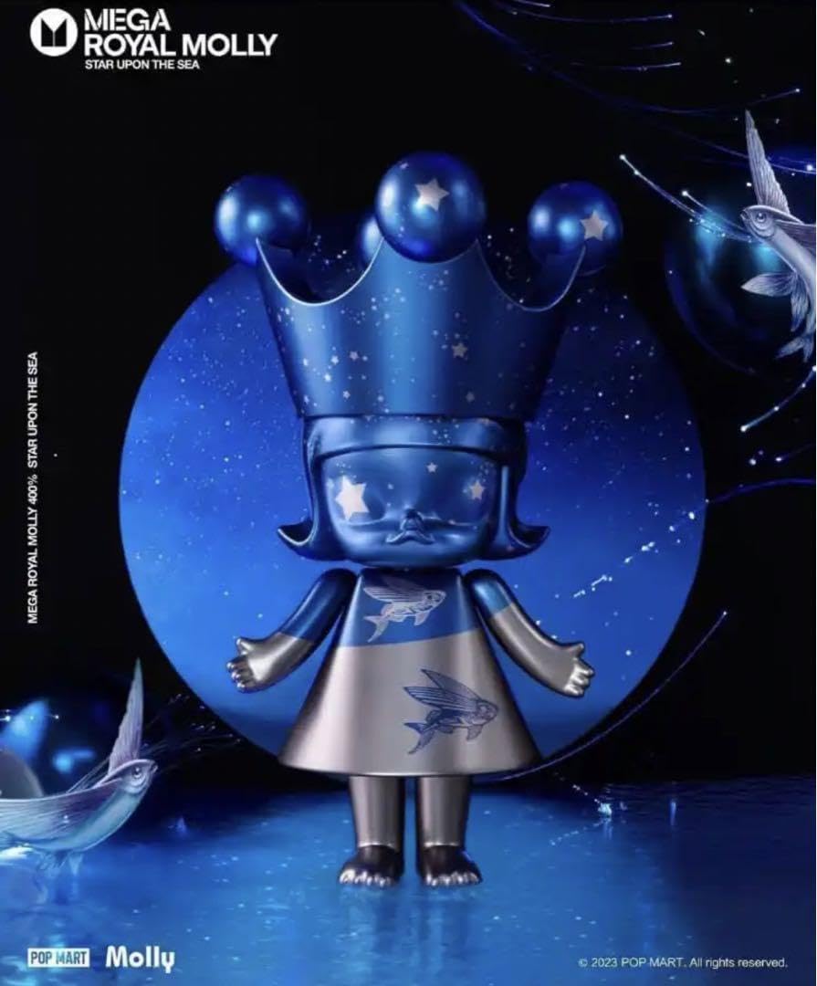 Amazon.co.jp: POPMART MEGA ROYAL MOLLY 400％ : おもちゃ