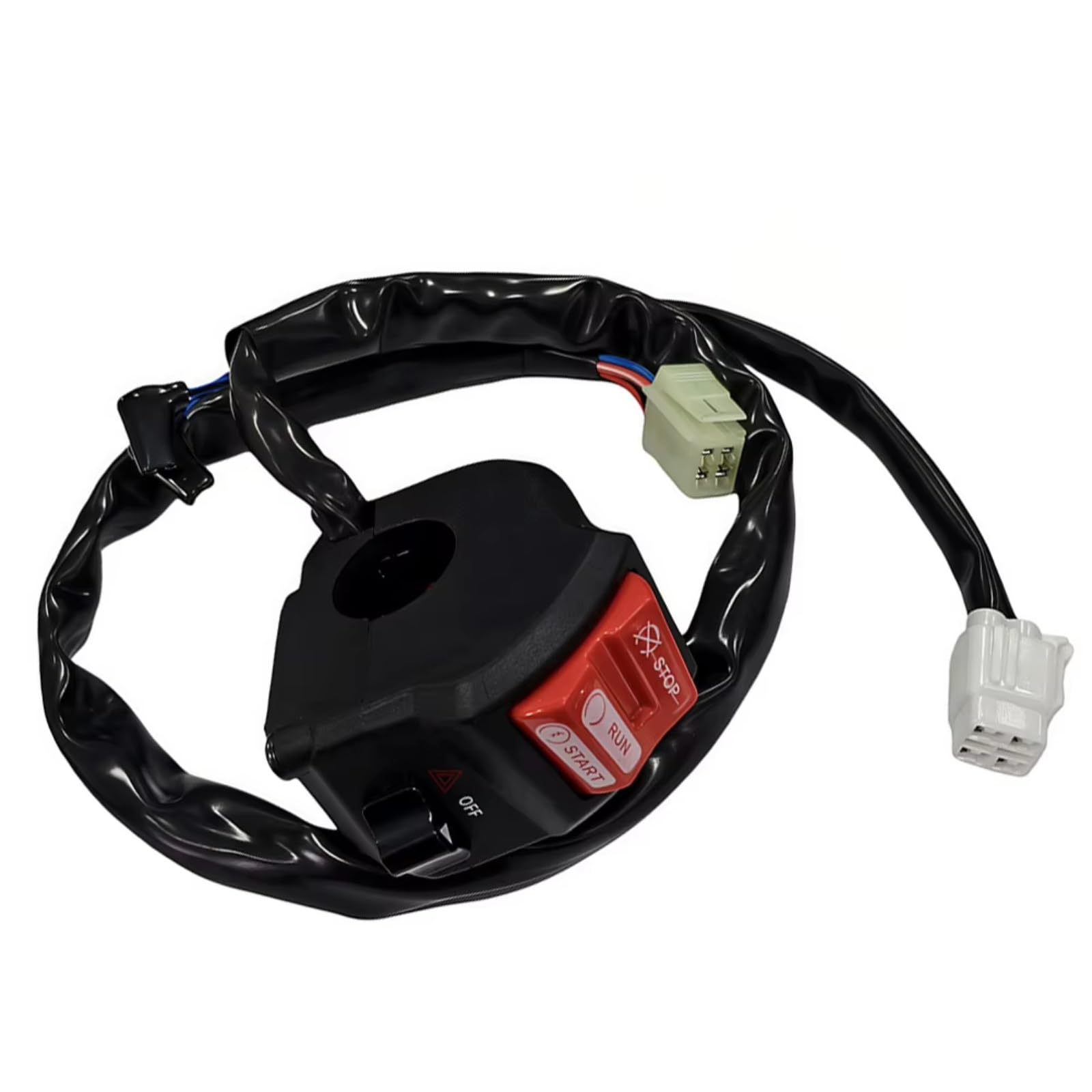 Interruptor señal moto Conjunto De Interruptores Para Manillar De Motocicleta Para Control Combinado Universal Arranque/parada De Motor Luces De Emergencia Doble Destello