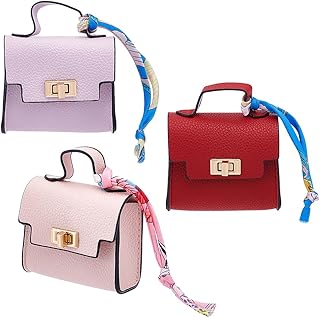 OLYCRAFT 3 piezas de mini mochila llavero peq...