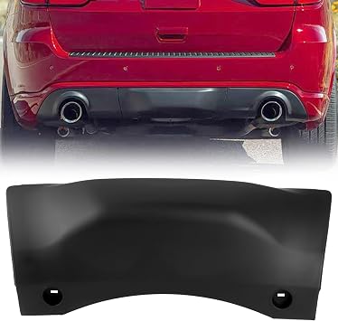 Rear Trailer Hitch Cover, Bumper Tow Hook Cover Replacement for 2014-2022 Dodge Durango with Towing PKG 1XV07TZZAB CH1180141 Primed Black