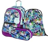 schulranzen set step by step 3 TEILIGES SET - Bestehend aus Schulrucksack, Turnbeutel, Federmäppchen