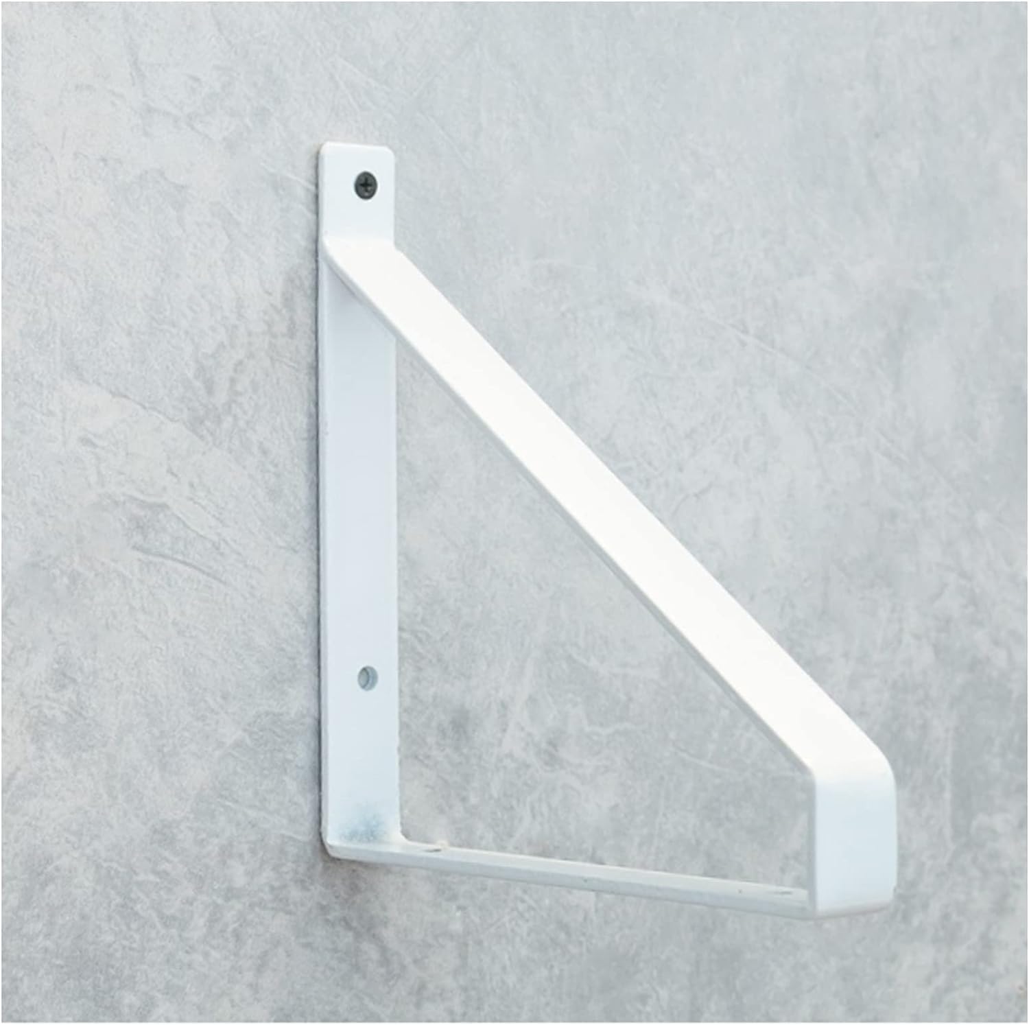 Regalhalterungen, Wandhalterungen, Halterung, Eckstrebe für an der Wand montierte Regale, 2 Stück Regalhalterungen schwarz, 20/25/30 cm Wandhalterungen, dreieckige Regalhalterungen aus Metall, DIY-S
