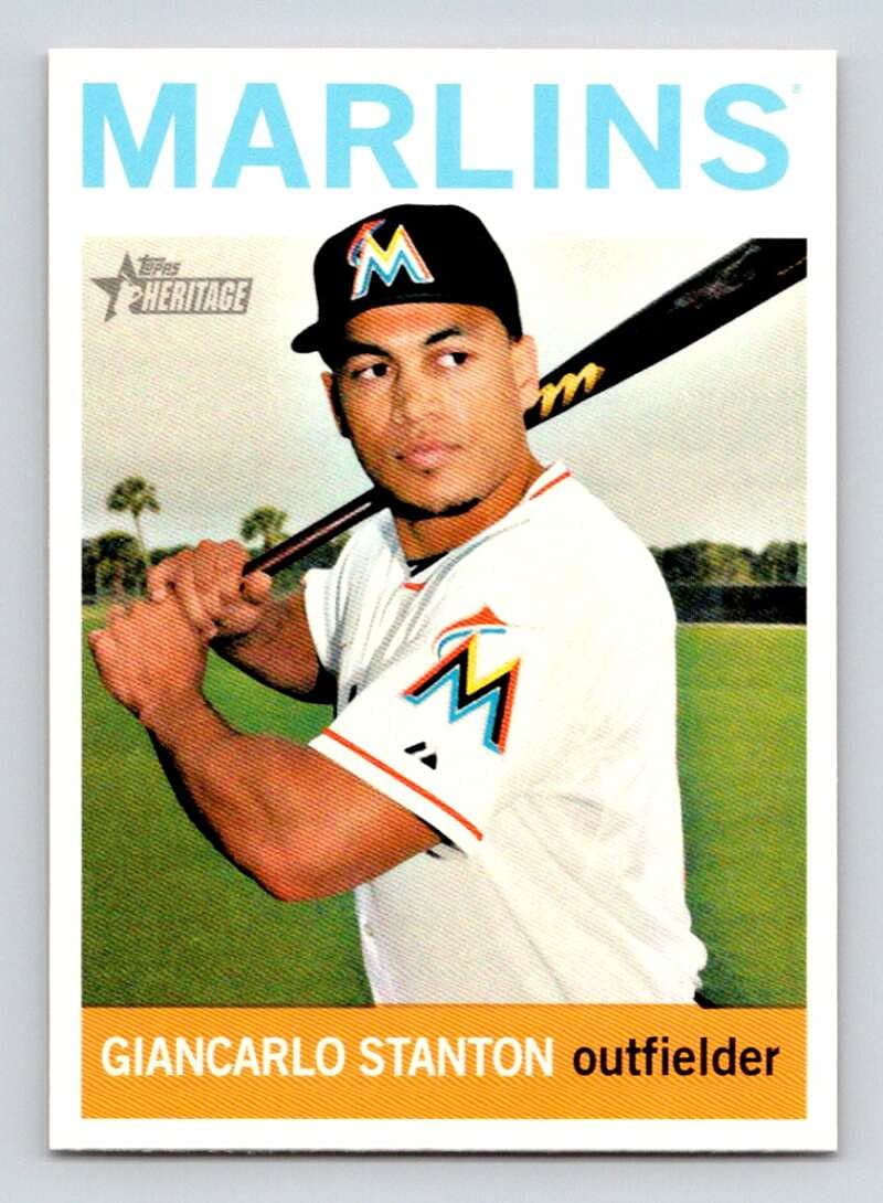 Amazon.com: 2013 Topps Heritage #463 Giancarlo Stanton NM-MT SP