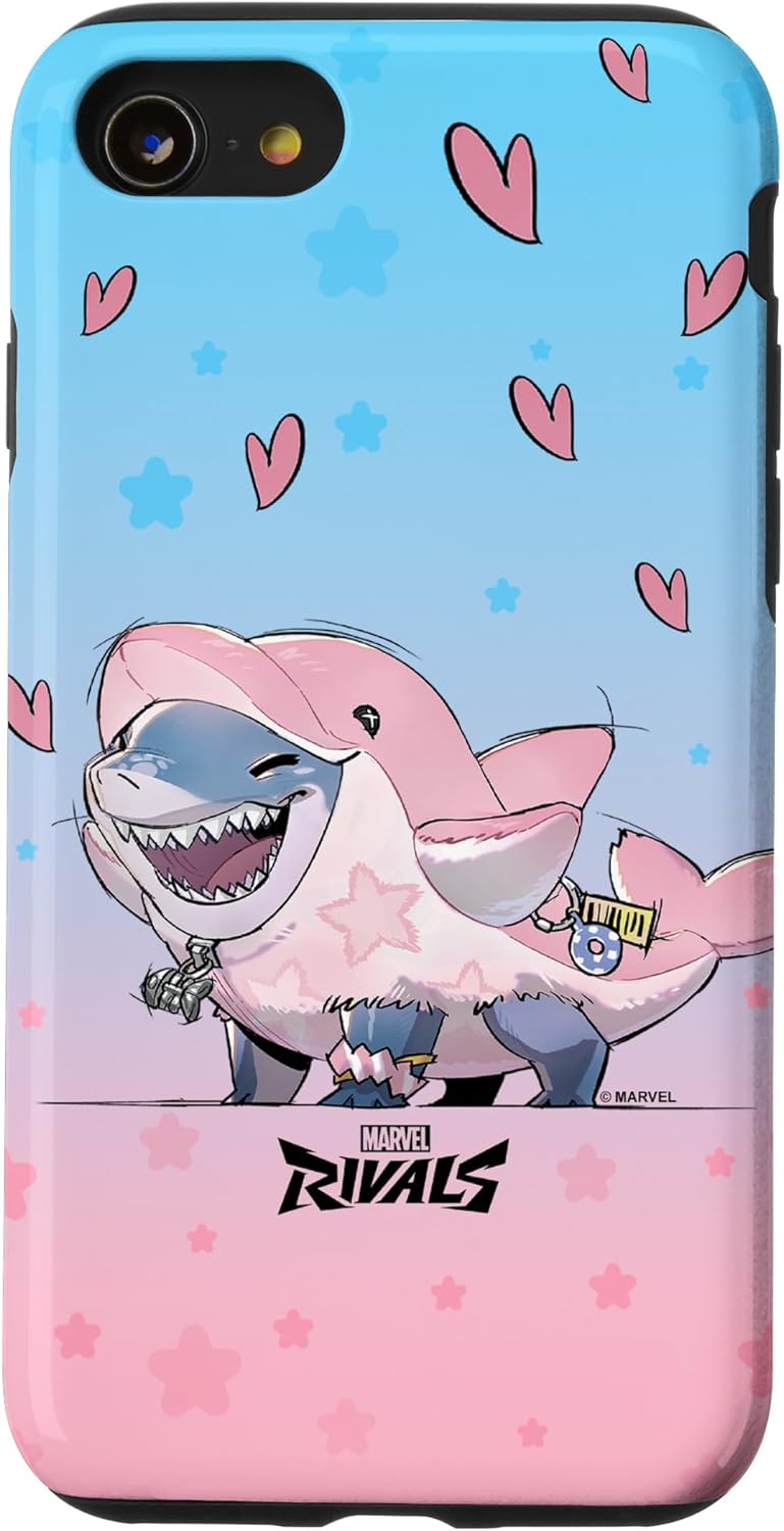 Marvel Rivals Jeff The Land Shark Cute Disguise Case for iPhone SE (2020) / 7/8