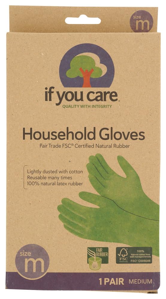 Household Gloves [Set of 3] Size: Medium