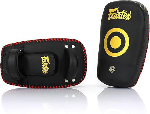 Miniatura 2 de Fairtex KPLC6 Muay Thai Kickboxing - Almohadillas tailandesas curvadas pequeñas